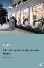 Cover von Chronik von des 20.Jahrhunderts Beginn