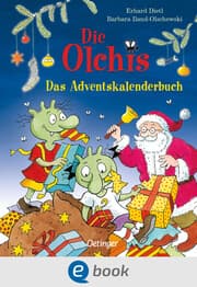 Cover von Die Olchis. Das Adventskalenderbuch