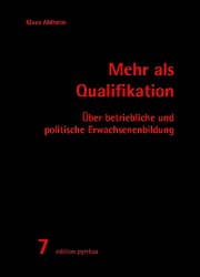 Cover von Mehr als Qualifikation