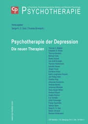Cover von Psychotherapie der Depression