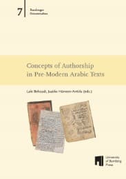 Cover von Concepts of Authorship in Pre-Modern Arabic Texts