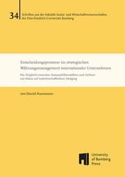Cover von Entscheidungsprozesse im strategischen Währungsmanagement internationaler Unternehmen