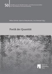 Cover von Poetik der Quantität