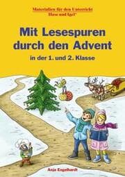 Cover von Mit Lesespuren durch den Advent in der 1. und 2. Klasse