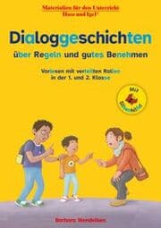 Cover von Dialoggeschichten über Regeln und gutes Benehmen/Silbenhilfe