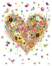 Cover von Blankbook Heart Design