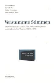 Cover von Verstummte Stimmen