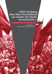 Cover von Seid wachsam, dass über Deutschland nie wieder die Nacht hereinbricht.
