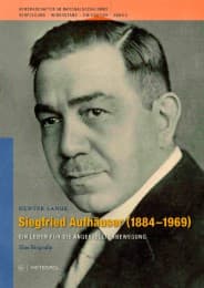 Cover von Siegfried Aufhäuser 1884-1969