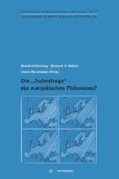 Cover von Die Judenfrage - ein europäisches Phänomen?