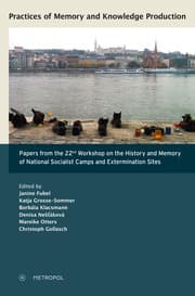 Cover von Practices of Memory and Knowledge Production