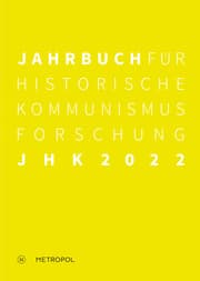 Cover von Jahrbuch für Historische Kommunismusforschung 2022