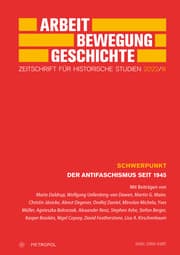 Cover von Arbeit - Bewegung - Geschichte
