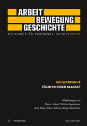 Cover von Arbeit - Bewegung - Geschichte