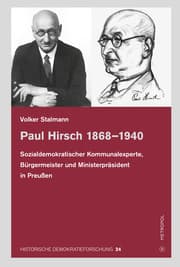 Cover von Paul Hirsch 1868-1940