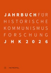 Cover von Jahrbuch für Historische Kommunismusforschung 2026