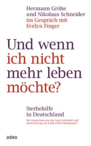 Cover von Und wenn ich nicht mehr leben möchte?