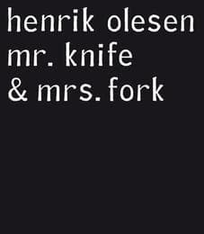 Cover von Henrik Olesen. Mr. Knife & Mrs. Fork