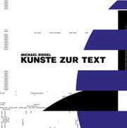 Cover von Michael Riedel. Kunste zur Text