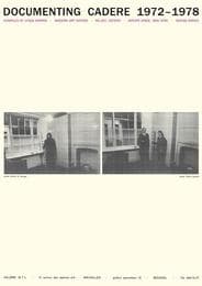 Cover von Documenting Cadere 1972-1978