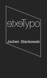 Cover von TypoTexte - Jochen Stankowski