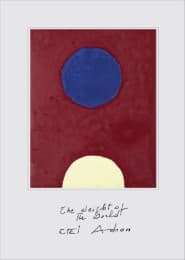 Cover von Etel Adnan. The Weight of the World