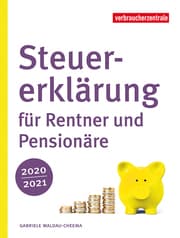 Cover von Steuererklärung für Rentner und Pensionäre 2020/2021
