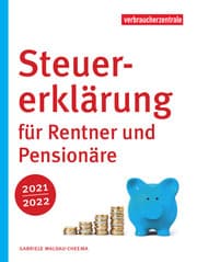 Cover von Steuererklärung für Rentner und Pensionäre 2021/2022