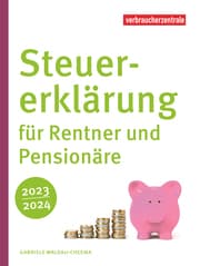 Cover von Steuererklärung für Rentner und Pensionäre 2023/2024