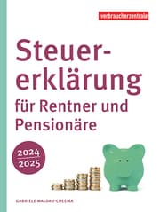 Cover von Steuererklärung für Rentner und Pensionäre 2024/2025