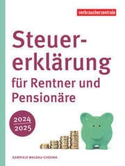 Cover von Steuererklärung für Rentner und Pensionäre 2024/2025