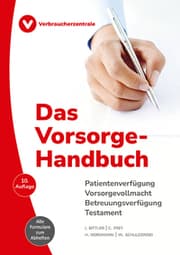 Cover von Das Vorsorge-Handbuch