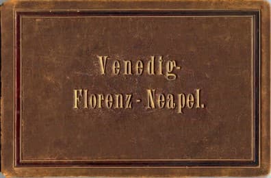 Cover von Venedig, Florenz, Neapel