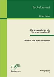 Cover von Warum verstehen wir Sprache so schnell?