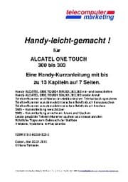 Cover von Alcatel One Touch 300,301,302,303-leicht-gemacht
