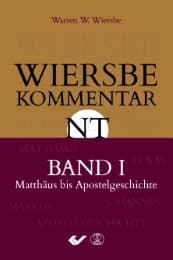 Cover von Wiersbe Kommentar NT I - Matthäus bis Apostelgeschichte