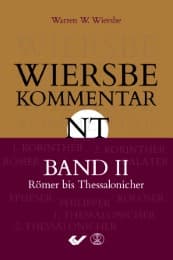 Cover von Wiersbe Kommentar NT II - Römer bis Thessalonicher