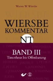 Cover von Wiersbe Kommentar NT III - Timotheus bis Offenbarung
