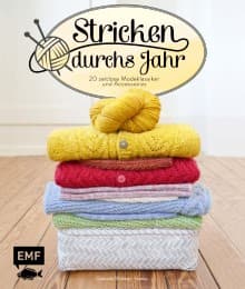 Cover von Stricken durchs Jahr