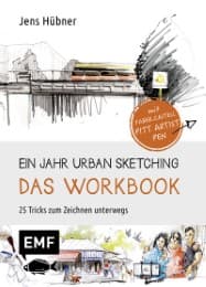 Cover von Ein Jahr Urban Sketching - Das Workbook