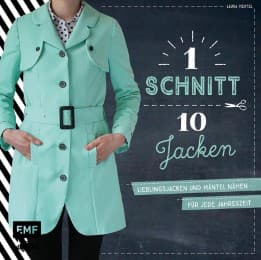 Cover von 1 Schnitt, 10 Jacken