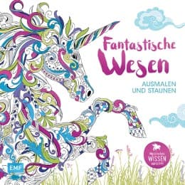 Cover von Fantastische Wesen - Ausmalen und Staunen