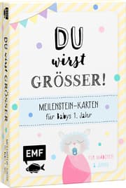 Cover von Du wirst größer! Meilenstein-Karten für Babys 1. Jahr
