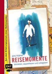 Cover von Reisemomente skizzieren, aquarellieren und collagieren
