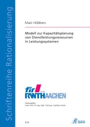 Cover von Modell zur Kapazitätsplanung von Dienstleistungsressourcen in Leistungssystemen