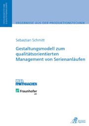 Cover von Gestaltungsmodell zum qualitätsorientierten Management von Serienanläufen