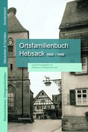 Cover von Ortsfamilienbuch Hebsack 1660 - 1940