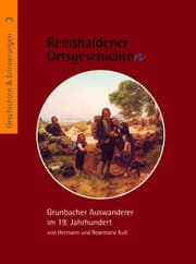 Cover von Grunbacher Auswanderer im 19. Jahrhundert