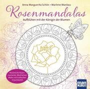 Cover von Rosenmandalas. Aufblühen mit der Königin der Blumen