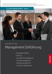 Cover von Management Einführung